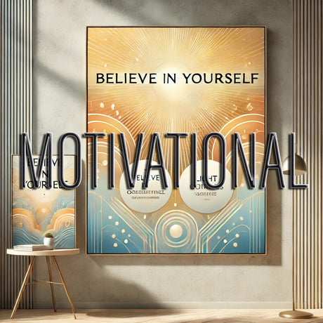 motivational art prints and famous quotes 