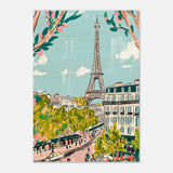  travel collection wall art print paris france