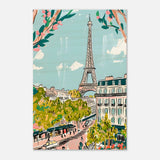  travel collection wall art print paris france