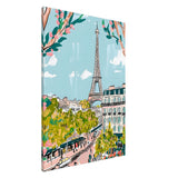  travel collection wall art print paris france