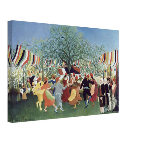 A Centennial of Independence by Henri Rousseau art print canvas print