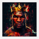 da vinci pop art wall art mike tyson