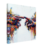  contemporary modern wall art print hands