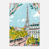  travel collection wall art print paris france