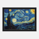 the starry night by vincent van gogh