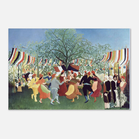 A Centennial of Independence by Henri Rousseau art print canvas print