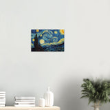 the starry night by vincent van gogh