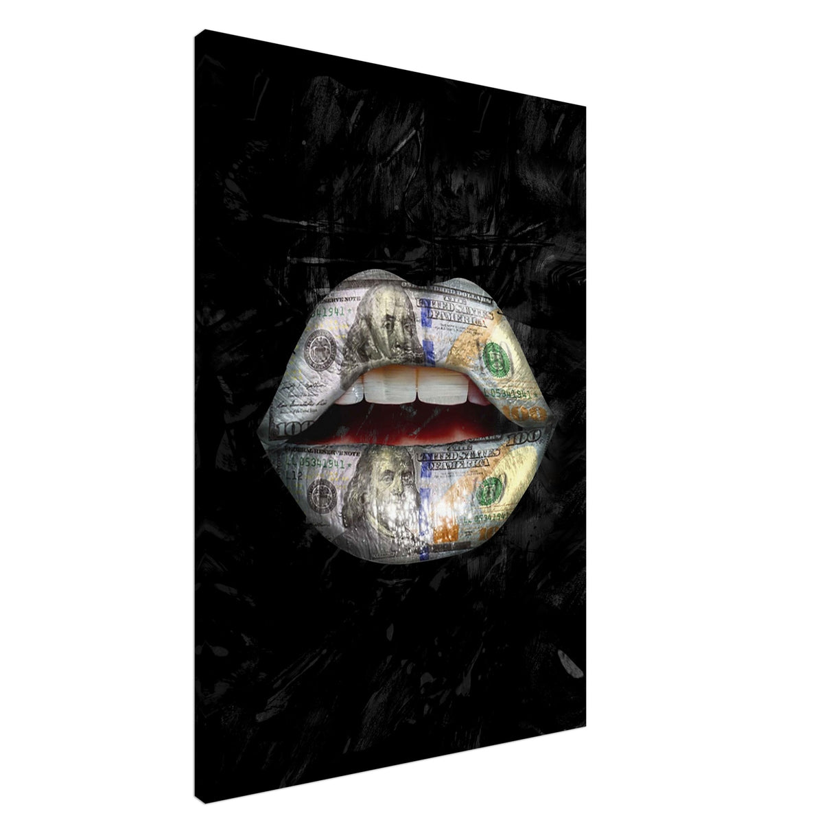 da vinci pop art wall art dollar lips