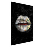 da vinci pop art wall art dollar lips