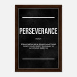  motivational wall art print perseverance