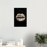 da vinci pop art wall art dollar lips