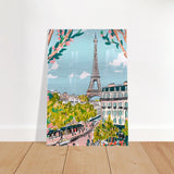  travel collection wall art print paris france