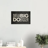 da vinci motivational wall art dream