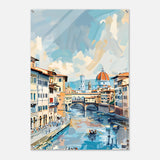  travel collection wall art print florence italy