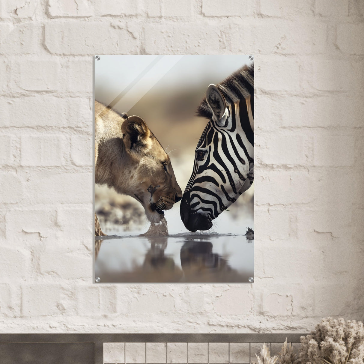  nature wall art wild life prints lion zebra