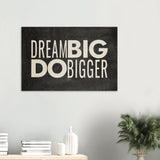 da vinci motivational wall art dream