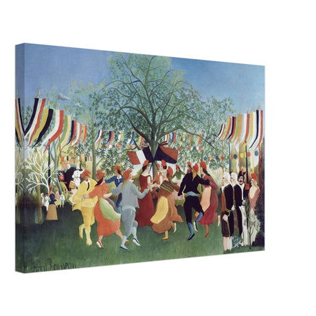 A Centennial of Independence by Henri Rousseau art print canvas print