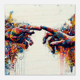  contemporary modern wall art print hands