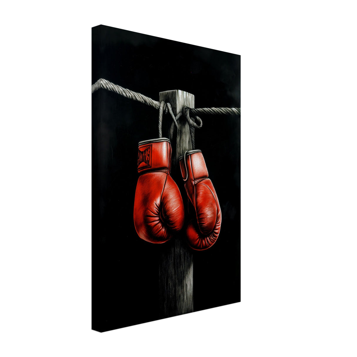  eclectic expressions wall art print boxing gloves