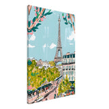  travel collection wall art print paris france