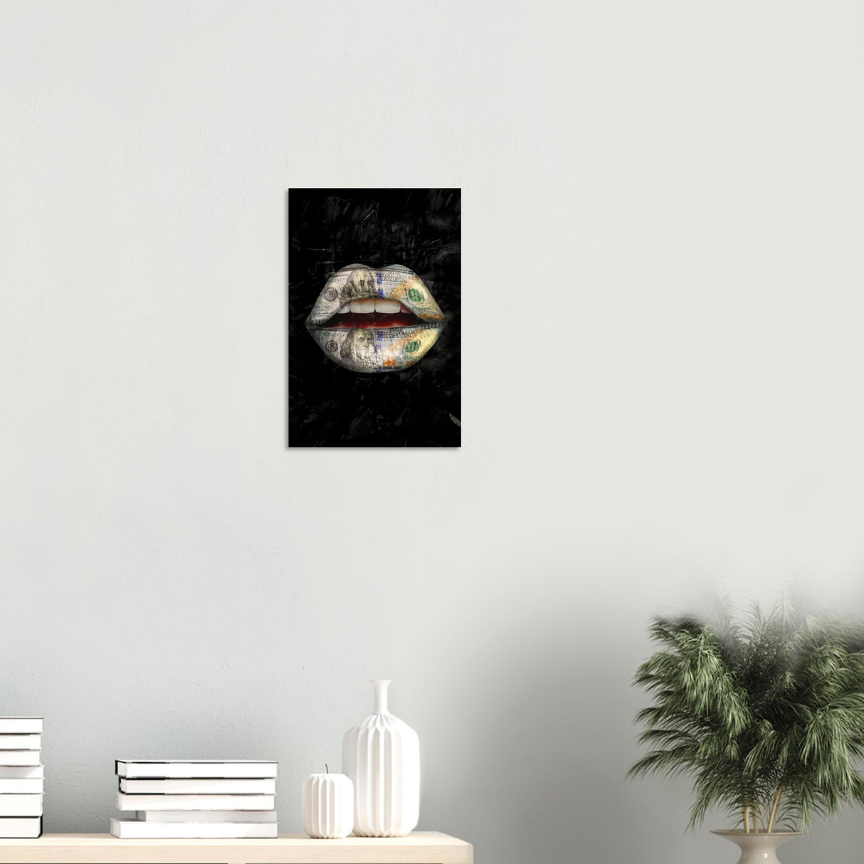 da vinci pop art wall art dollar lips