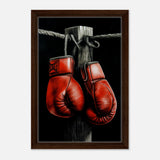  eclectic expressions wall art print boxing gloves