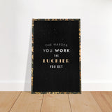 da vinci motivational wall art luckier