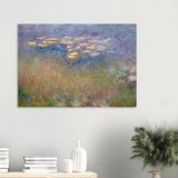 water lilies by claude monet