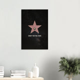  motivational wall art stars