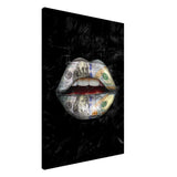 da vinci pop art wall art dollar lips