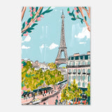  travel collection wall art print paris france