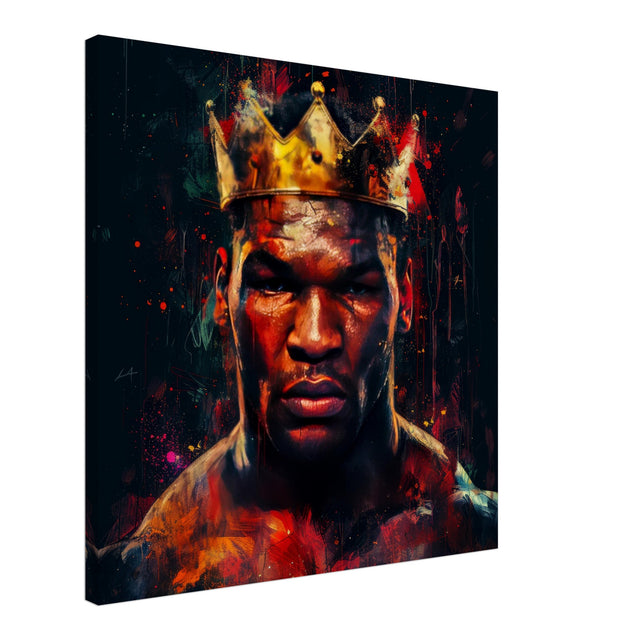 da vinci pop art wall art mike tyson