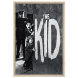 da vinci pop art wall art print the kid 1921Brushed Aluminum Print