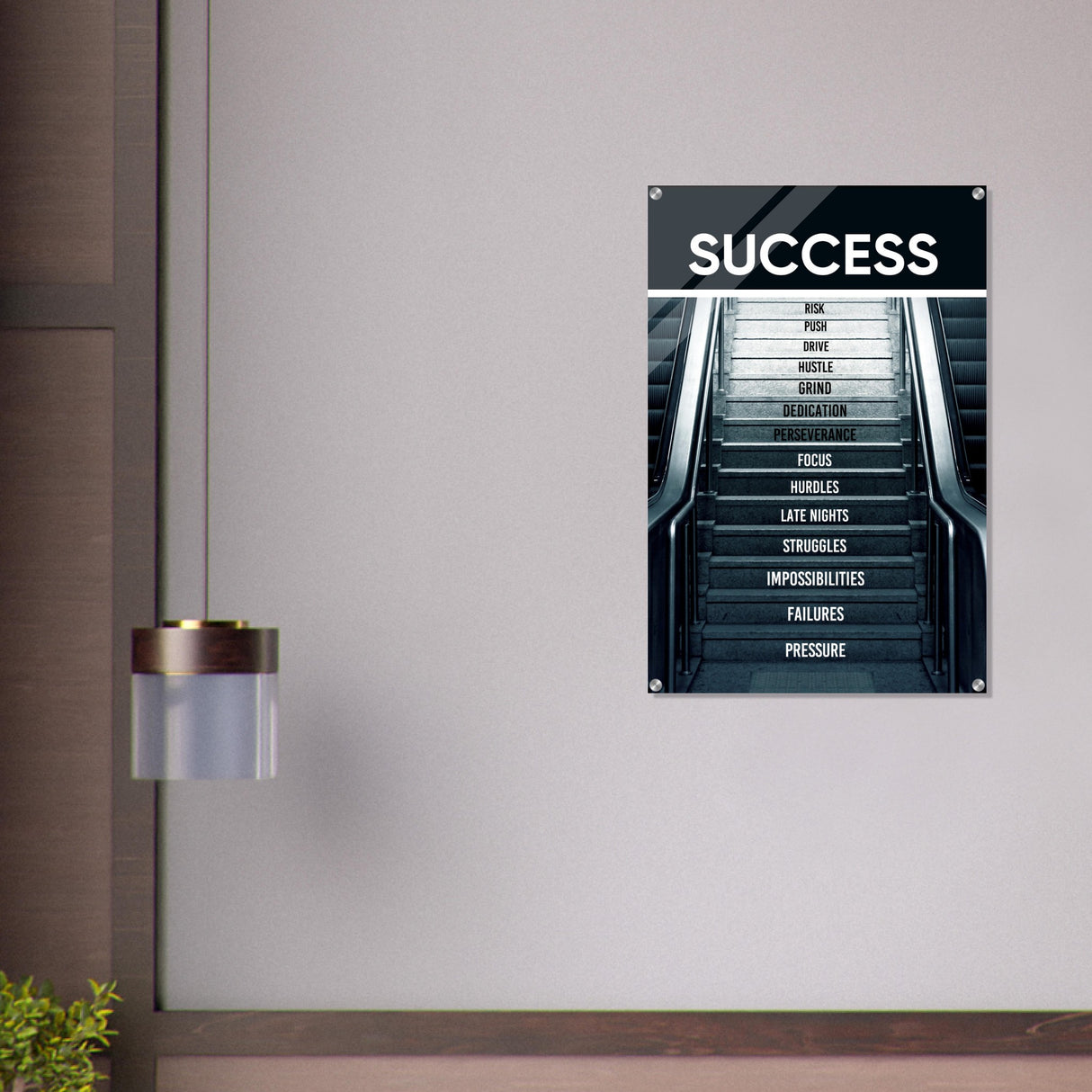  motivational wall art success 6