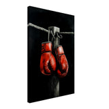  eclectic expressions wall art print boxing gloves