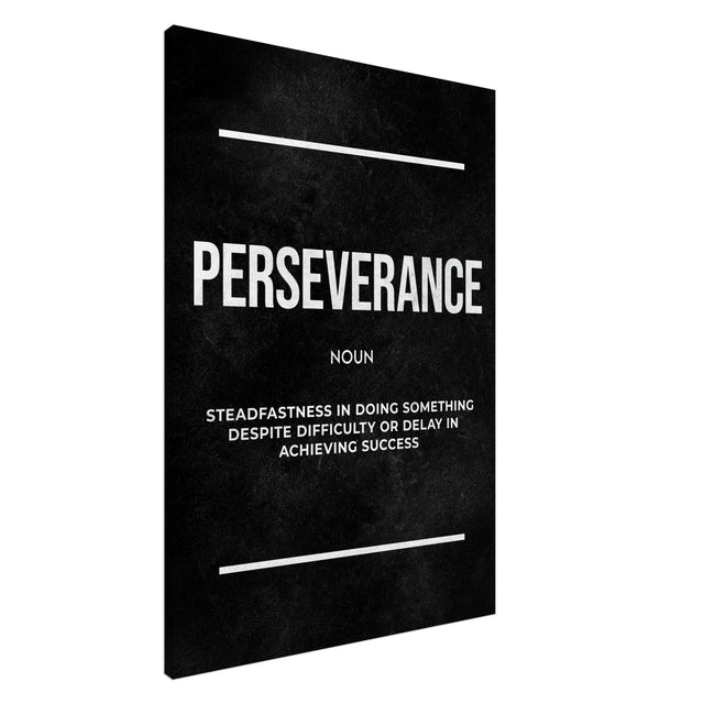  motivational wall art print perseverance