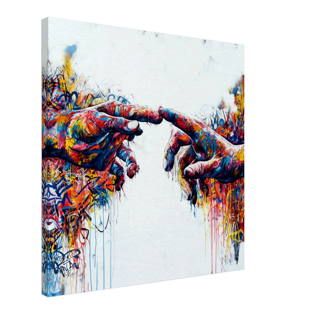  contemporary modern wall art print hands