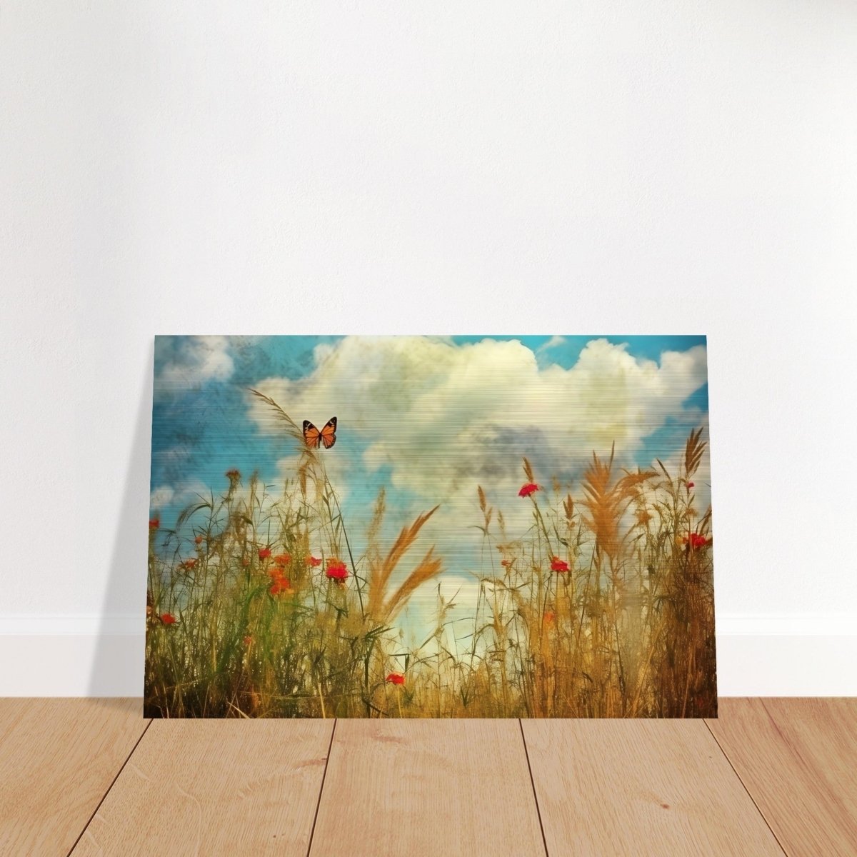 A Dance in the Wild | Contemporary Nature wall art Print - Brushed Aluminum Print - 60x90 cm / 24x36″ - 