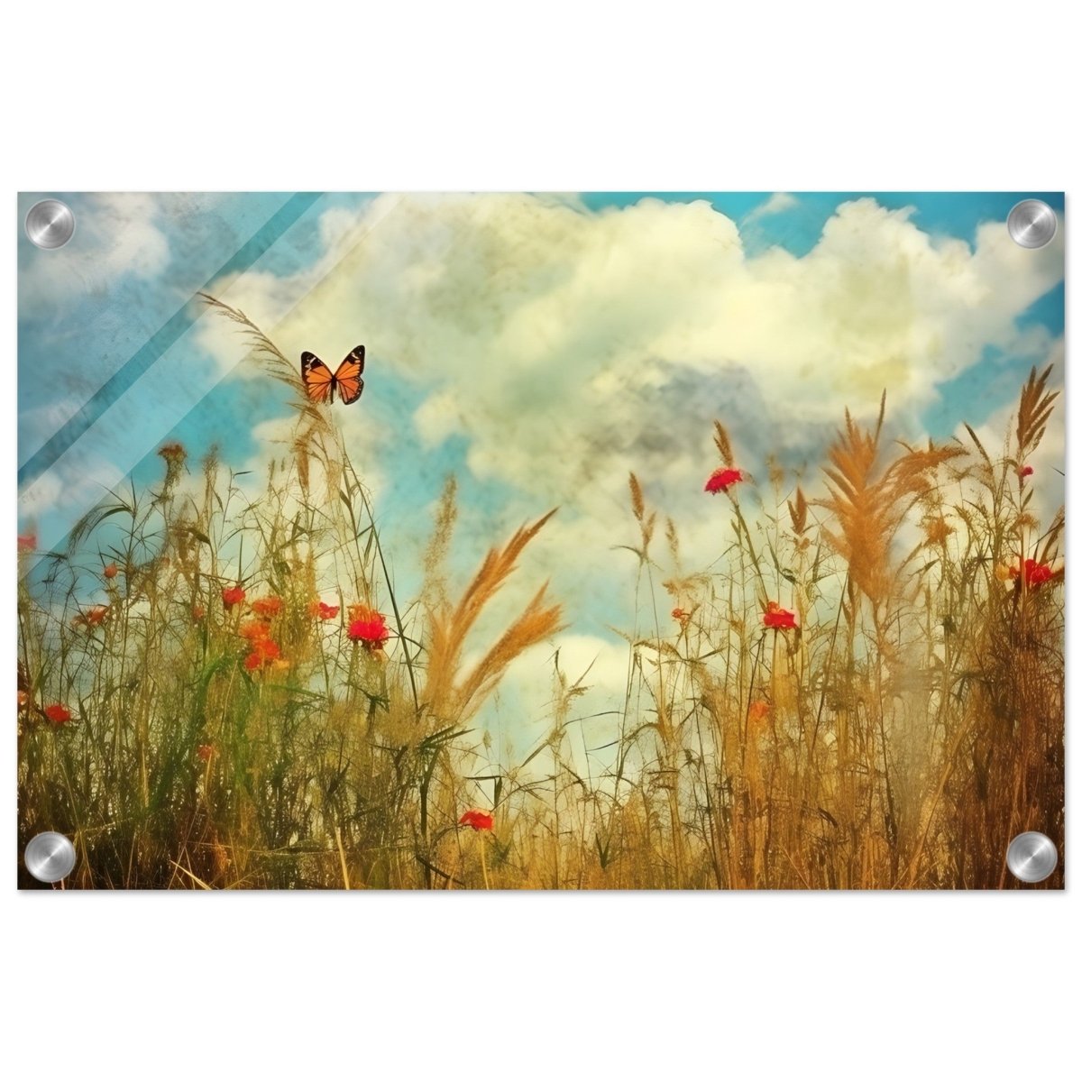 A Dance in the Wild | Contemporary Nature wall art Print - Acrylic Print - 30x45 cm / 12x18″ - 