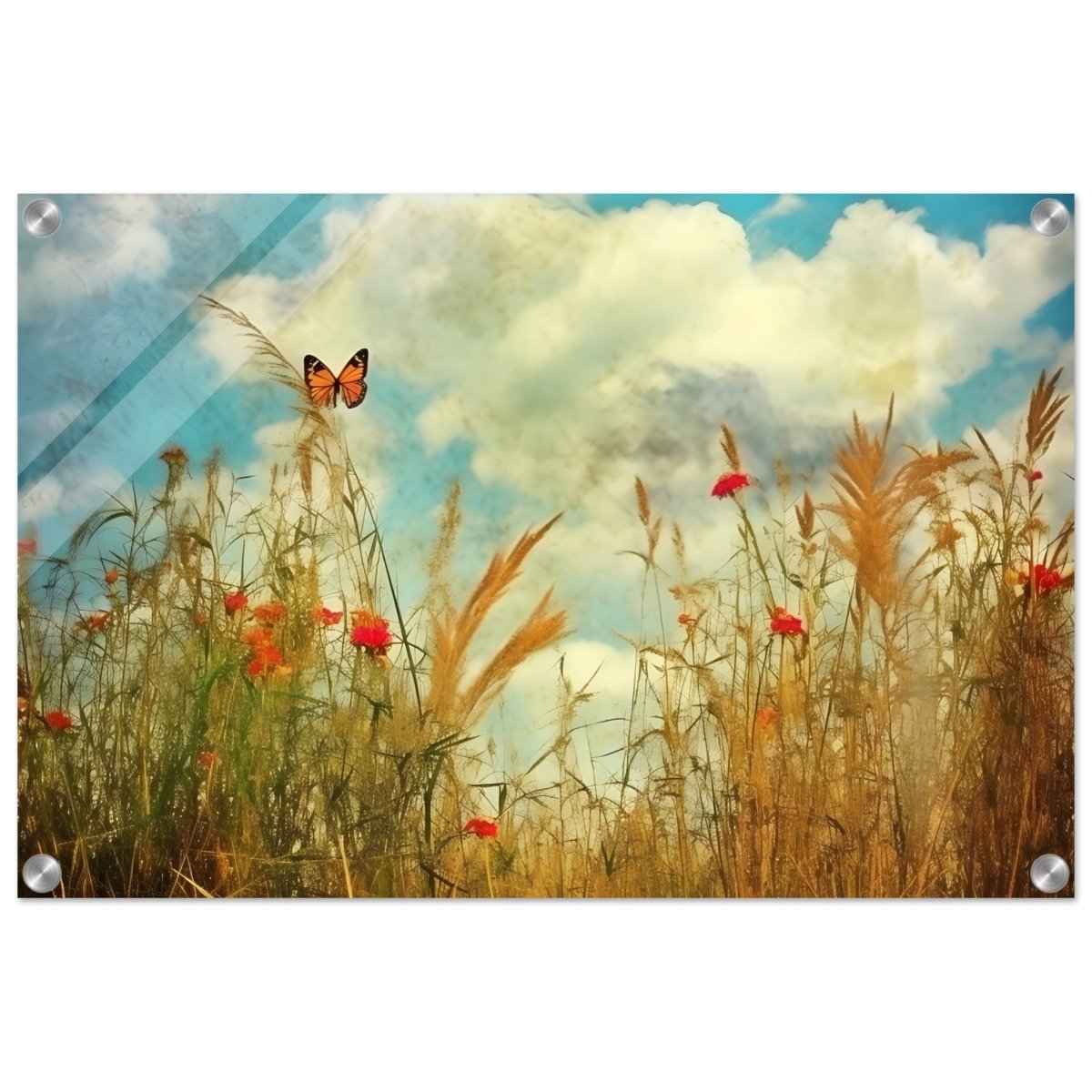 A Dance in the Wild | Contemporary Nature wall art Print - Acrylic Print - 40x60 cm / 16x24″ - 