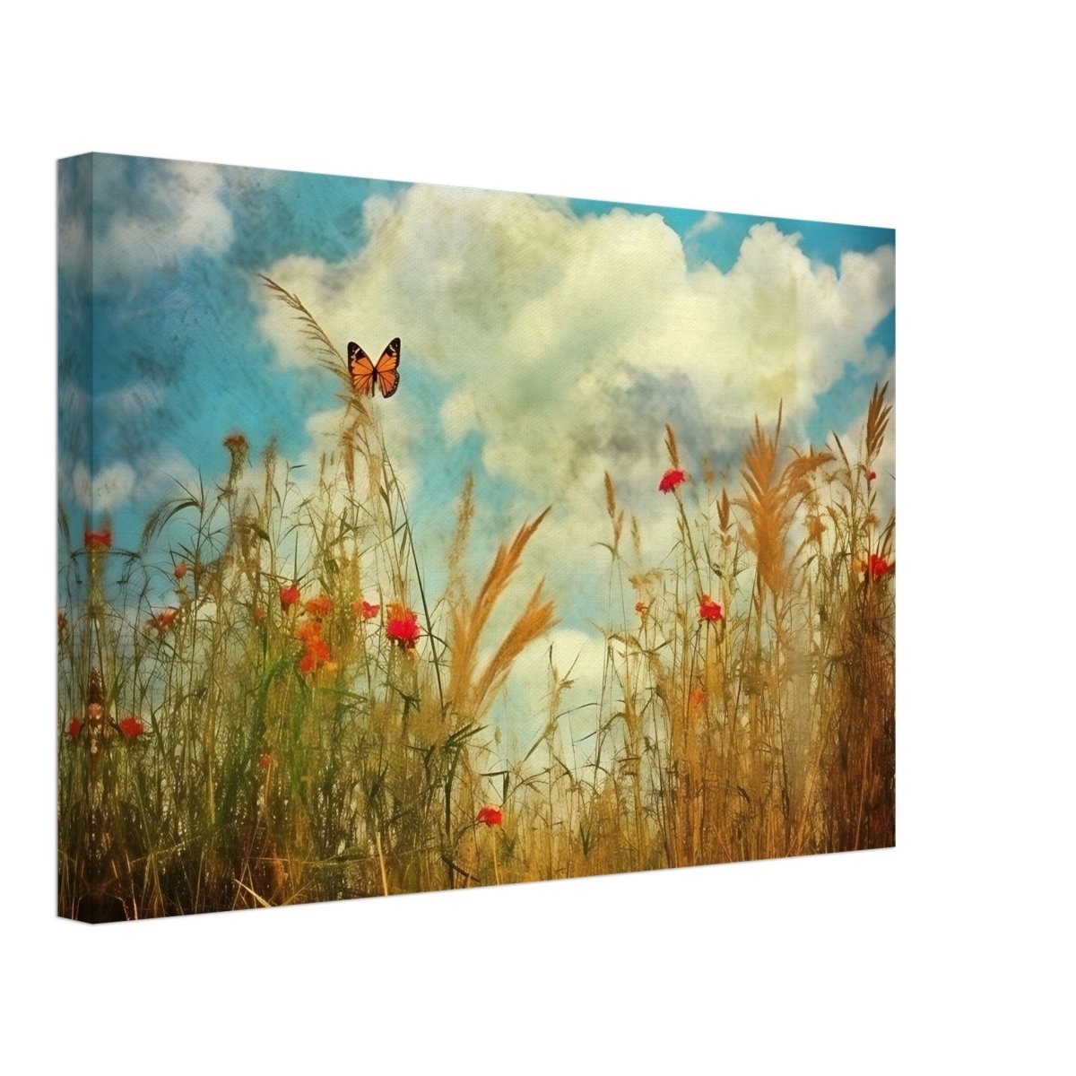 A Dance in the Wild | Contemporary Nature wall art Print - Canvas - 30x45 cm / 12x18″ - 