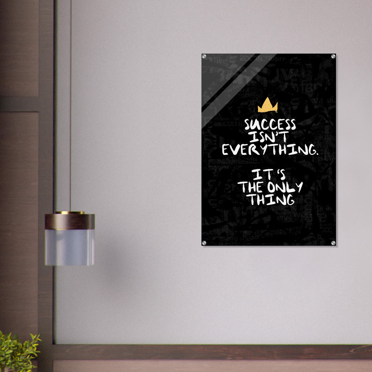 da vinci motivational wall art success 4