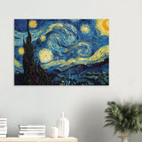 the starry night by vincent van gogh