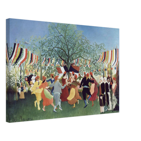 A Centennial of Independence by Henri Rousseau art print canvas print