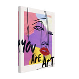 Abstract Expression: You Are Art | Wall art Print - 30x40 cm / 12x16″ - Canvas - 