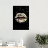 da vinci pop art wall art dollar lips