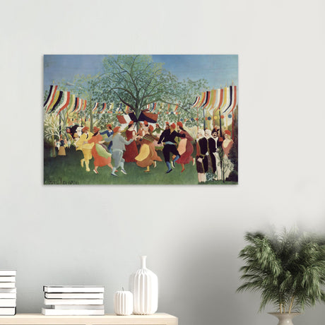 A Centennial of Independence by Henri Rousseau art print canvas print