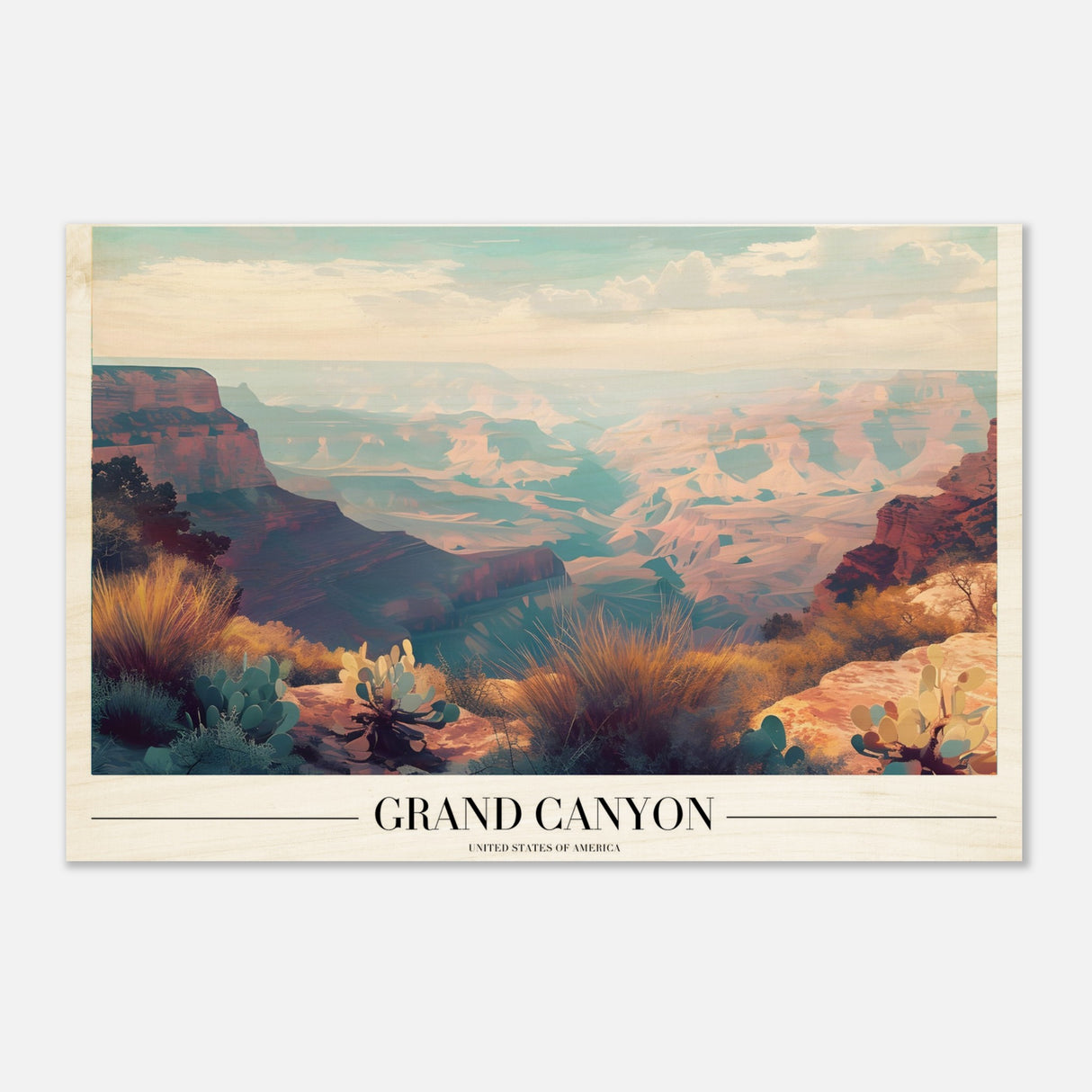  travel collection wall art print grand canyon usa