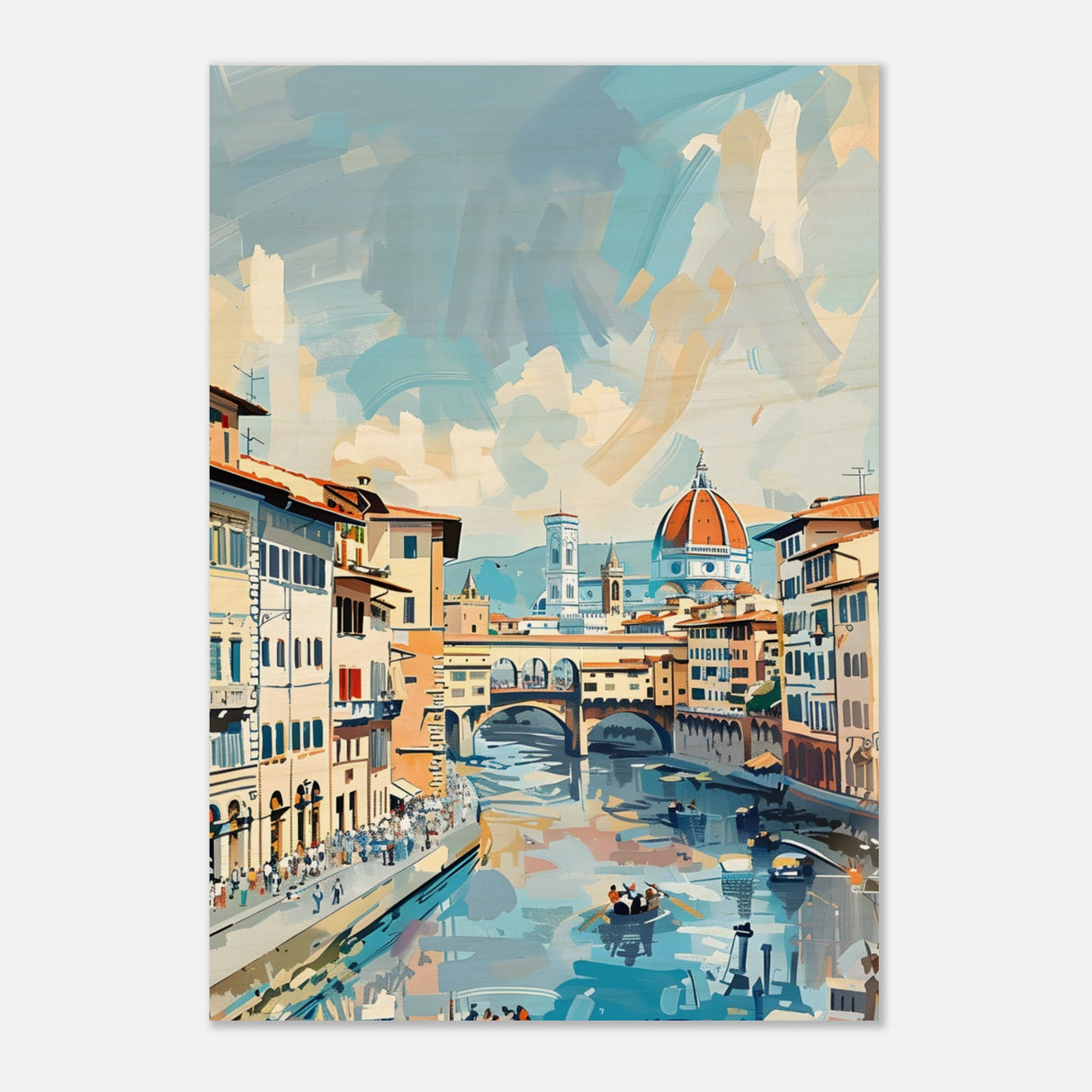  travel collection wall art print florence italy