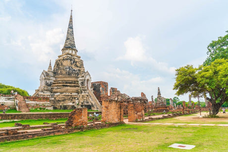 Ayutthaya: The Heart of Ancient Thailand | 2 Design Options - 30x45 cm / 12x18″ - Design Option 2 - Acrylic Print